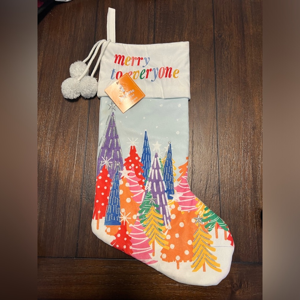 Colorful Christmas Stocking